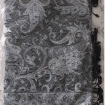 Pashmina Grey With Black Thread (CKP0014)
