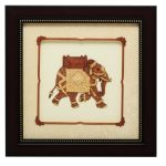 Frame Elephant with Ambhari 8 * 8inch (CKP0003)