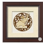 Frame Round Elephant 8 * 8inch (CKP0001)