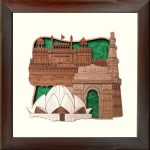 Frame  with Delhi Monu 10 * 10inch (CKP0004)